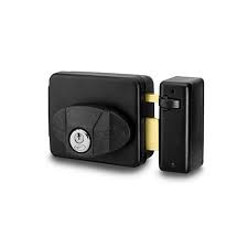 FECHADURA TRAVER UNO 12V PPA (PRETA)