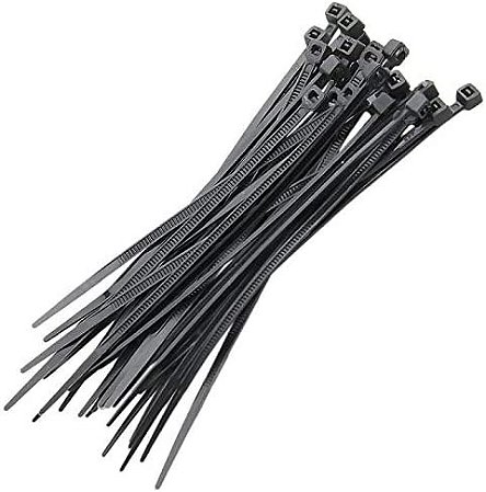 ABRAÇADEIRA NYLON  4X200 PRETA