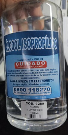 ALCOOL ISOPROPILICO 1000ML