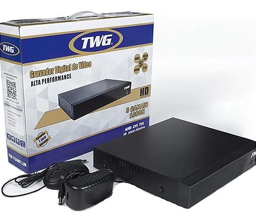 DVR 4 CANAIS 1080N 6X1 LM (6104T LM) TWG