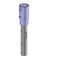 CONJUNTO EIXO PRINCIPAL PIVO PISTON PREDIAL + ACOPLAMENTO DE ACO P/ FUSO 5/8"