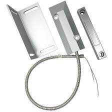 SENSOR MAGNETICO METALICO C/FIO + CANTONEIRA  P/PORTA DE ACO MULTITOC