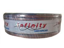 CORDAO CRISTAL BICOLOR P/ SOM (2X20) 100MT BR 2X0,50 INFINITY