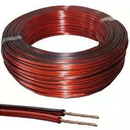 CORDAO CRISTAL BICOLOR P/ SOM (2X16) 100MT VD  2X1 INFINITY
