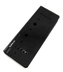 SUPORTE UNIVERSAL P/ TRAVA ELETROMAGNETICA -CINZA PEGA VIDRO