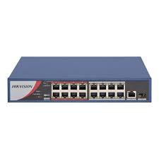SWITCH HIKVISION DS-3E0318P E/M 16 M POE PORT