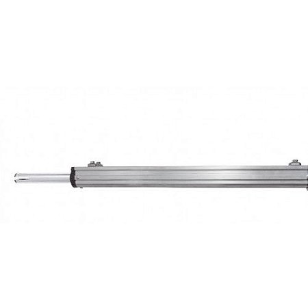 ACIONAMENTO PIVO PISTON INOX SUPER (CHAPA U) EMBOLO 0,75MTS (PASSO 30MM - 1/2" - 5 ENTRADAS