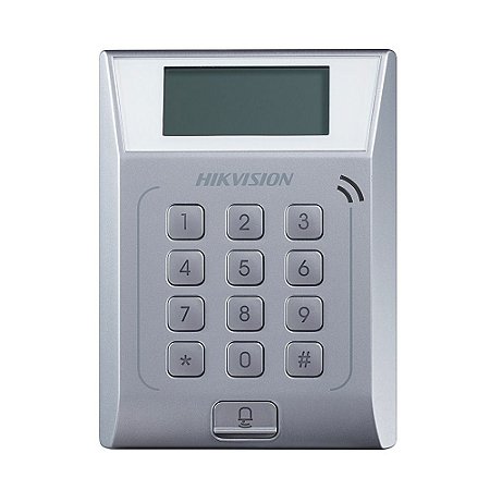 CONTROLE DE ACESSO HIKVISION DS-KIT802E STAND ALONE C/ DISPLAY LCD