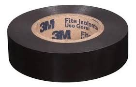 FITA ISOLANTE PRETA ANTI-CHAMA PACK