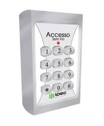 TECLADO ACESSO S/ FIO 4 CANAIS IPEC
