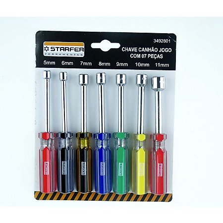 CHAVE CANHAO JG 7PÇS STAFER