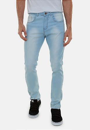Calça Jeans Premium Délavé Masculina Tradicional Versatti Dallas