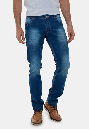 Calça Jeans Premium Masculina Tradicional Versatti Buenos Aires