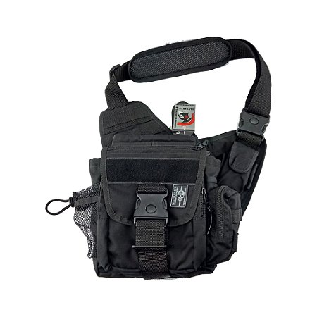 Bolsa Transversal Canguru Shooter - Preto