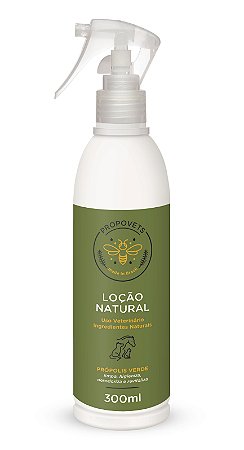 Loção Natural de Limpeza para Cães com Própolis Verde - Limpa Patinhas e Corpo