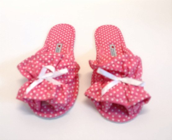 Chinelo Bossa Pink Poa2