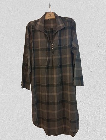 Camisola longa Fila Fill  Xadrez Flanela