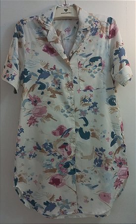 Camisa Hellen Floral Colorido