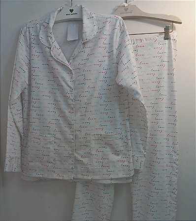 Pijama Classico Love/Love