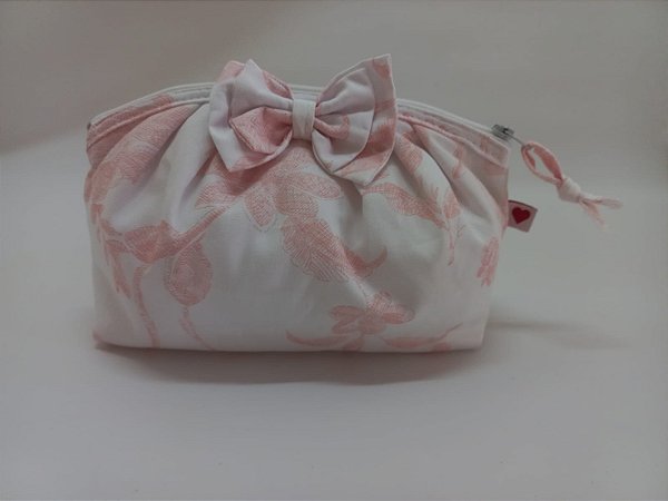 Necesserie Laço Gordinha Floral