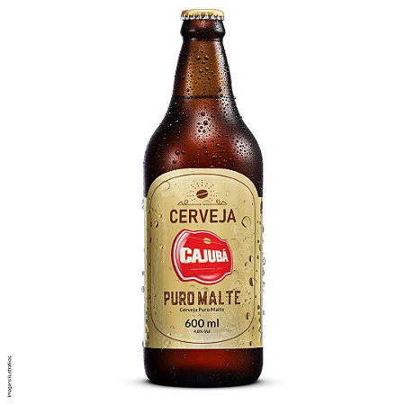 CERVEJA CAJUBA- PURO MALTE Lata 600ml