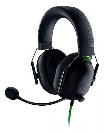 Headset Gamer Razer BlackShark V2 X, Drivers 50mm, Surround 7.1, 3.5 mm, Preto