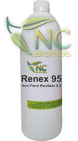 Renex 95 1Lt Nonilfenol 95 Solubilizante de Essências