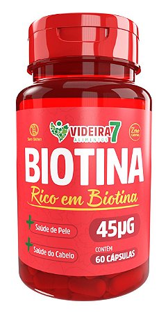 BIOTINA 45UG 60CPS - VIDEIRA 7