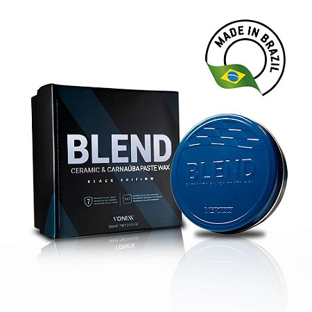 BLEND CARNAUBA SILICA PASTE WAX BLACK 100ML VONIXX