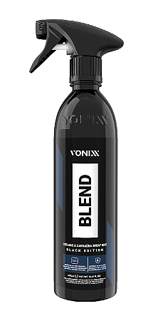 BLEND CARNAUBA SILICA SPRAY WAX BLACK 500ML VONIXX