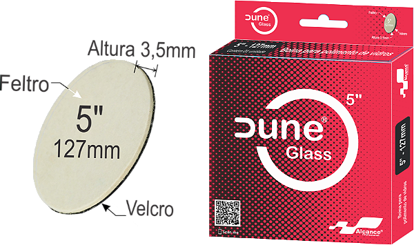 ALCANCE BOINA DUNE GLASS 5 POLEGADAS