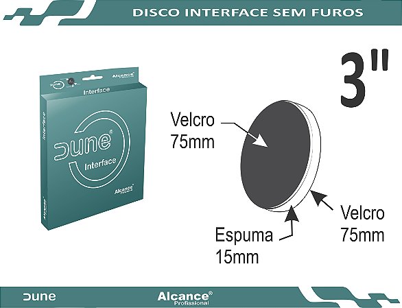 ALCANCE DISCO INTERFACE 85MM SEM FURO