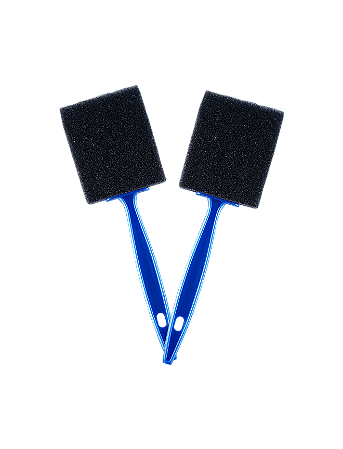 KIT COM 4 PINCÉIS DE ESPUMA PARA DETALHAMENTO AUTOMOTIVO VONIXX