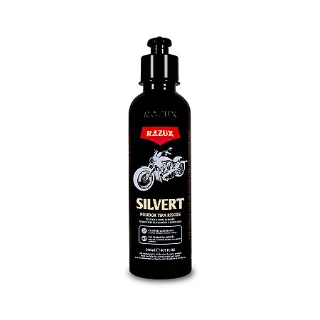 SILVERT POLIDOR TIRA RISCOS 240ML MOTOS RAZUX/VONIXX