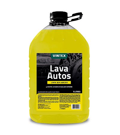 LAVA AUTOS SHAMPOO AUTOMOTIVO 5L VINTEX