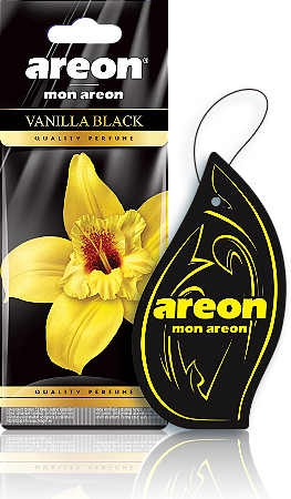 AREON MON VANILLA BLACK BAUNILHA PRETO