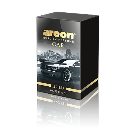 AREON CAR PERFUME 50ML GOLD OURO