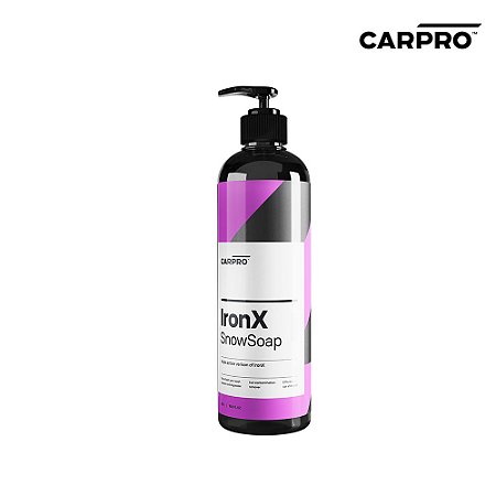CARPRO IRON-X SNOW SOAP  DETERGENTE DESCONTAMINANTE FERROSO 500ML