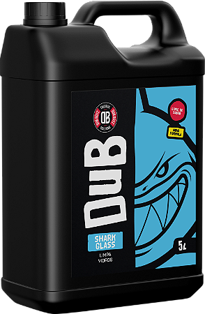 DUB BOYZ SHARK GLASS LIMPA VIDROS 5 L