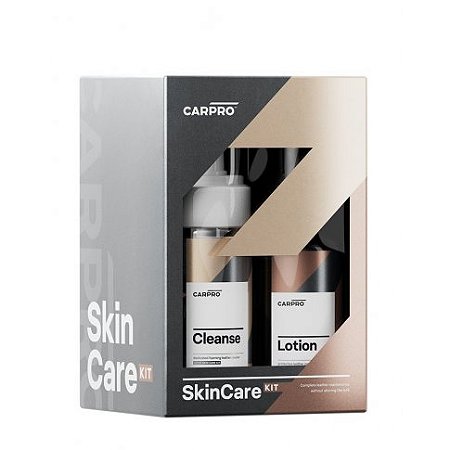 CARPRO SKINCARE KIT LIMPEZA E HIDRATACAO COURO