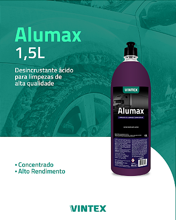 VINTEX ALUMAX LIMPADOR DE ALUMINIO E CARROCERIAS 1,5L