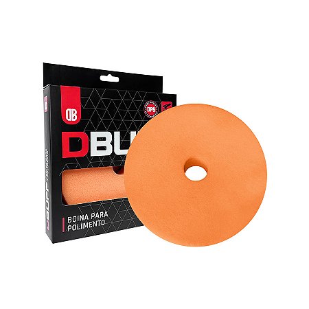 DUB BOYZ BOINA DE ESPUMA LARANJA  5" CORTE E REFINO