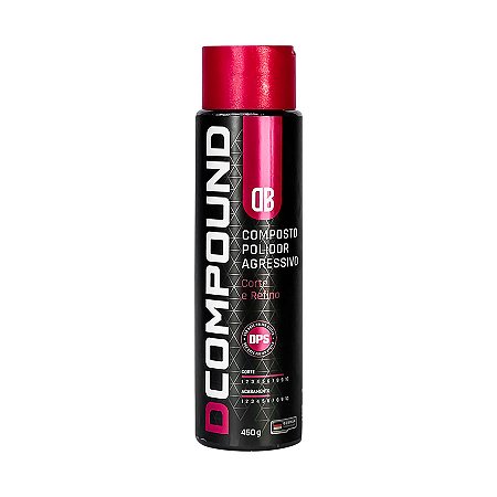 DUB BOYZ D COMPOUND COMPOSTO POLIDOR CORTE AGRESSIVO 450G