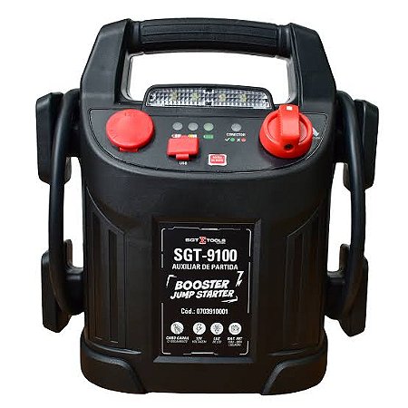 SIGMA AUXILIAR DE PARTIDA 800A 12V BOOSTERJUMP STARTER SGT9100