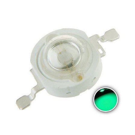 Led 3W Verde Ciano 500-505nm