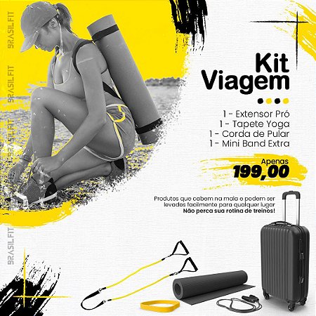 Kit Viagem Brasil Fit