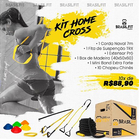 Kit Home Cross Brasil Fit