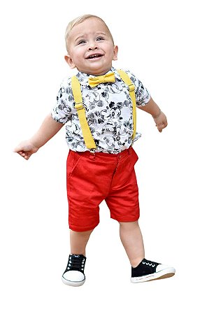 Look Mickey (Estampa Oficial)