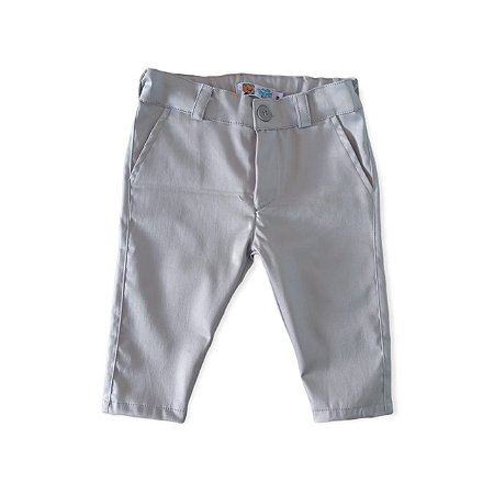 Calça sarja com elastano para bebê