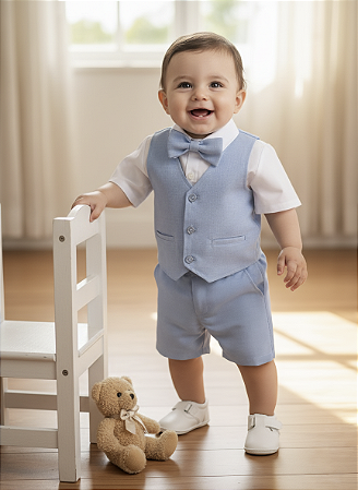 Look Bebê Social Verão Mauricinho